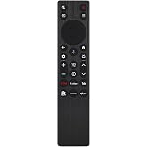 Replacement Remote Control for RC923A FMB1 | Compatible with TCL QD-Mini LED 4K UHD Smart TV 50/55/65/75/85 QM5K, QM6K, QM7K, Q77K Series (No Voice Function).