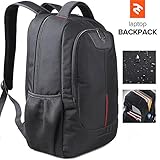 15,6” Notebook Laptop Backpack – Ideal as Business, Gaming Computer Laptop Backpack Bag or School Bookbag – Water, Scratch & Tear Resistant Material, Padded Back - Perfect for Women & Men