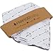 Baby Bandana Drool Bibs, Unisex 4 Pack Gift Set for Drooling and Teething Boys and Girls, Soft and Absorbent Cotton by Farnod Baby