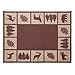 Stylish Camping 229127 9-feet by 12-feet Reversible Mat, Plastic Straw Rug, Large Floor Mat for Outdoors, RV, Patio, Backyard, Picnic, Beach, Camping - Hunter Mat (Brown/Beige)