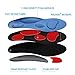 Arch Support Insoles for Men Women Orthotic Shoe Inserts for Plantar Fasciitis Flat Foot High Arch Running Heel Pain Lower Back Pain Relief Blue Sthumb 3