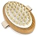 Best Deal Dry Brush Set for Dry Skin Brushing & Exfoliating - Premium Bamboo Bath & Shower Brush w/ 100% Boar Hair, Cellulite Massager, Foot Pumice Stone Brush by NUVA SPA