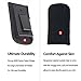 CREATRILL 2 Pack Magnetic Pistol Magazine Holsters | Inside The Waistband IWB Tactical Mag Holder | Single Double Stack Mag Pouch for 9mm/.40 cal/380 (Small Single Stack 380/.22/.25 Cal)