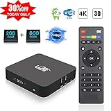 New Model Android 7.1,KUD X PRO Amlogic S905X 2GB RAM 8GB ROM Quad Core Smart TV Box Support HD 4K, 3D, 2.4GHz Wifi, H265 Media Player