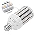 25W E26 LED Corn Light Bulb, MHtech E26 LED Bulb Warm White 2700K 2500 Lumen 200 Watt Equivalent Large Area Light Bulb LED for Home Backyard Garden Street Lamp Garage Factory Warehouse (E26 LED 2700K)