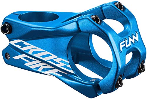 Funn Crossfire MTB Vorbau, Klemme 35mm, Länge 50mm (Blau)