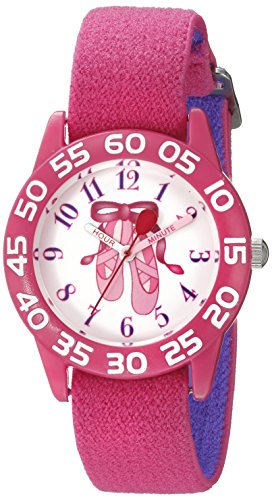 Red Balloon Kids' W002299 Time Teacher Analog Display Analog Quartz Pink Watch