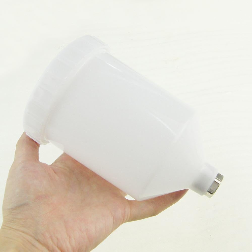 ORAZIO Paint Spray Gun HVLP Plastic Cup 600ml with Thread Connector Fits Most Automotive Series Spray Guns SP22142002 - Image 5