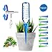 [New Upgrade]Plant Waterer Self Watering Spikes System with Slow Release Control valve switch, Automatic Vacation Drip Irrigation Watering Devices,Care Your Indoor & Outdoor Home Office Plants-12 Pack