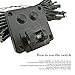FARSIC Christmas Solar Led Fairy Lights - 40 ft Cable, 100 Lights, Waterproof - Ambiance Lights for Outdoor, Patio, Fairy Garden, Home, Wedding, Christmas Party, Xmas Tree(Warm White)