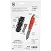 GEAR AID Buri Adventure Knife with Quick Release Sheath, Durable Stainless-Steel 3” Blade