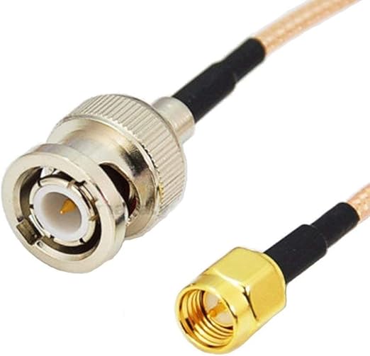 3 pies SMA macho a BNC macho RF coleta puente Jumper COAXIAL Cable
