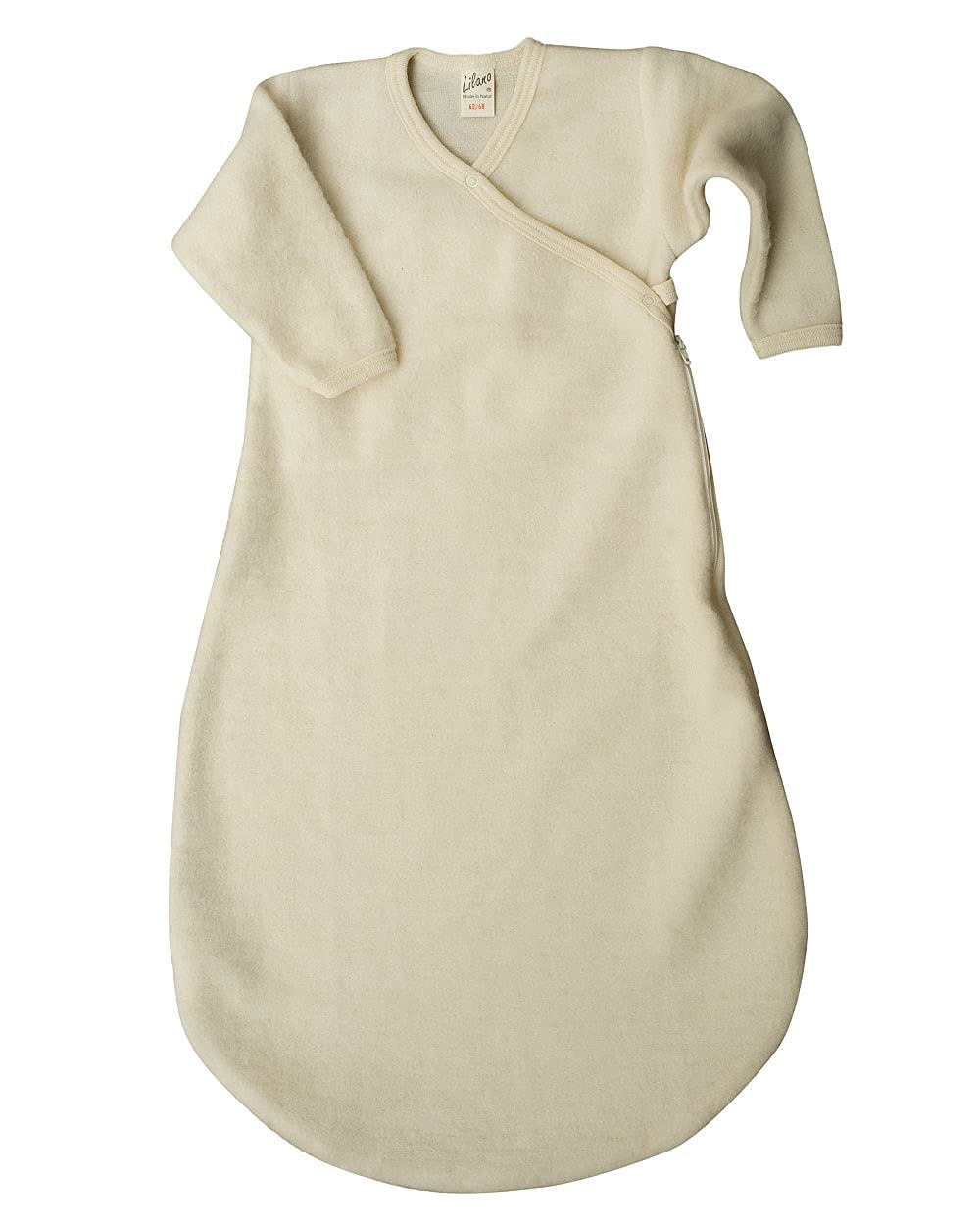 Lilano, Merino changing bag with 2-way zip, 100% wool, natural, 62-68