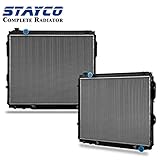 CU2321 2-Rows Radiator Replacement for Toyota Tundra 2000 2001 2002 2003 2004 2005 2006 V8 4.7L