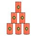 Yosoo Large Size EVA Target Soft Targets Foam Toy Gun Shoot for Elite Series Blasters Kid Toy Game Gift, 6Pcs