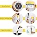 Lint Roller Pet Hair Remover Fur Tape Roller Sticky Hair Remover for Clothes Dog Hair - 5 Pack