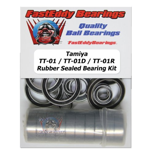 Tamiya TT-01 / TT-01D / TT-01R Chassis Rubber Sealed Ball Bearing Kit for RC Cars