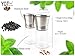 Salt and Pepper Grinder Set –– Adjustable Pepper Grinder, Spice Grinder, Salt Grinder – Ceramic Salt and Pepper Shakers – Great Gift for the Foodie, Home Cook, or Pro Chef by YOT Chef