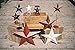Craft Outlet Antique Star Wall Decor, 24-Inch, Barn Red