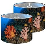 Drum Lamp Shades Abundance Life Colorful Deep Batu