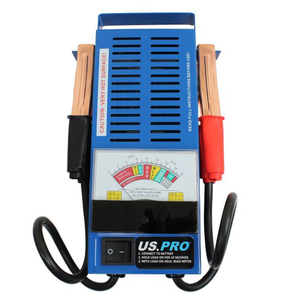 US Pro 6V/12V 100 Amp Battery Load and Charging System Tester B7015