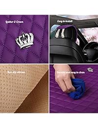 Juego completo de fundas de asiento de piel para coche, diseño de lluvia, color rojo, con elegantes cojines deportivos universales para coche camión furgoneta furgoneta, 11 piezas