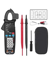 BSIDE ACM81 Medidor digital de abrazadera 1 mA AC Corriente bolsillo True RMS Auto Ranging Meter Temperatura V Alert Continuity Diode voltaje Ohm Tester