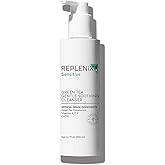 Replenix Green Tea Gentle Soothing Facial Cleanser, Medical-Grade Sensitive Skin Face Wash, Now with New & Improved Packaging (6.7 fl. oz)