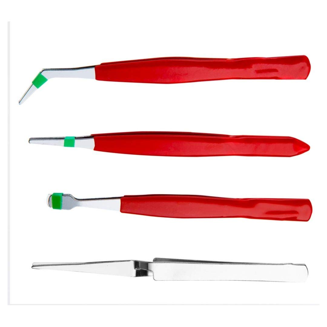 Tweezers, a Set of 4 Items. Brand Neo Tools
