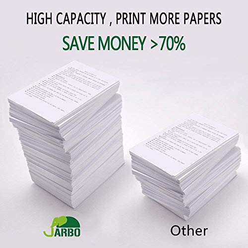 Compatible with HP Laserjet Pro MFP-M477FDW M477FDN M477FNW M452DN M452DW M452NW Printer, JARBO 1 Set, Compatible Toner Cartridges for HP 410A CF410A (1 Black, 1 Cyan, 1 Magenta, 1 Yellow)