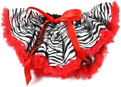 18" Doll Pettiskirt (Zebra/Red)
