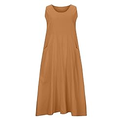 Overstock Deals Women's Summer Cotton Linen Long