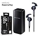 Official Samsung Universal All in One Kit -W/ 2100mAh Power Bank Battery,Samsung Micro USB,TYPE C Adapter,Active Headset Ear Gel, (US Retail Pack)