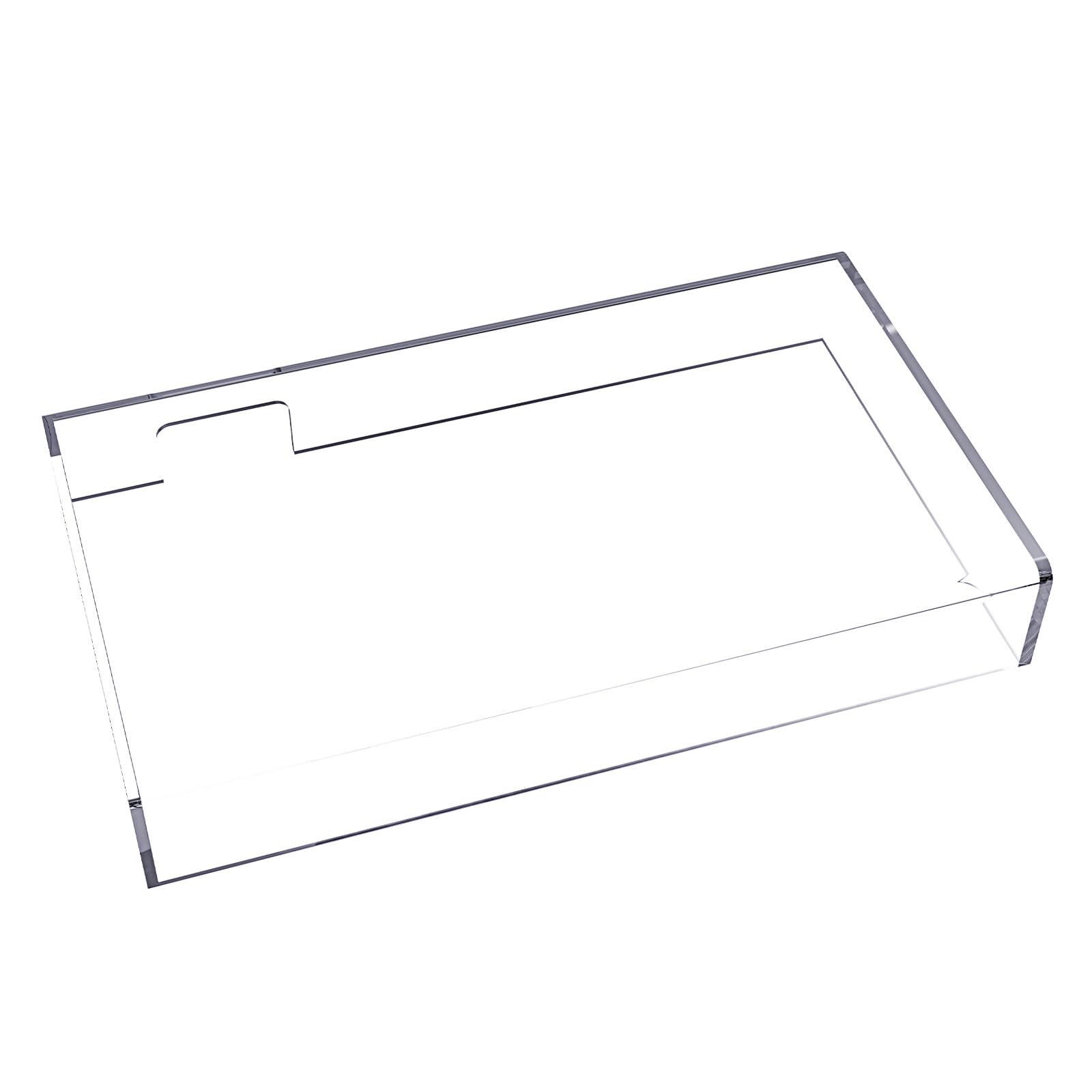 Musiin Drum Controller Acrylic Cover Compatible With NI Maschine Mikro Mk3,Transparent Material,Reserved Wire Groove,Waterproof and Dustproof, Suitable for Home Studio Desktop Protection