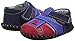 pediped Baby Harvey Flat, Navy Red, Medium E/5-5.5 E US Infant