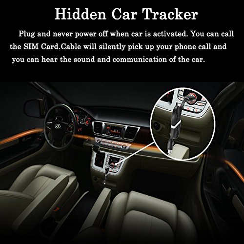 Jiusion GPS Spy Audio Sound Listening USB Cable Charger Surveillance Device Quad-band Real Time Tracker GSM GPRS System Bag Vehicle Tracking Alarm Device (Lightning for iPhone iPod iPad)