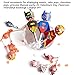 72 PCS Baiobfm's Superheroes Lollipop Decoration Cards, Paper Lollipop Candy Holder, Kids Superhero Party Supplies, Party Candy Decoration, Superboy Supergirl Batman (4 pages/superhero, 72 set/bag, Candy NOT Included)