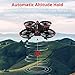 REDPAWZ Mini Drone, 2.4G 6-Axis Gyro RTF RC Nano Quadcopter Best Drone for Kids & Beginners RC Helicopter Plane,Infrared Sensing, Altitude Hold, Shake & Throw to Fly, Boys Girls Gift Toys, 2Pc Battery