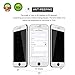 iPhone 7/8 Plus Privacy Screen Protector,Privacy Screen iPhone 7/8 Plus Screen Protector with Shield Anti-Fingerprint Bubble Anti-Scratch For iPhone 7/8 Plus (iPhone 7/8 Plus White)