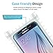 LK [3 Pack] Screen Protector for Samsung Galaxy S6, [Japan Tempered Glass] 9H Hardness