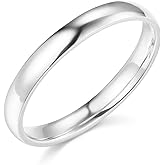 Wellingsale 14k Solid Gold Wedding Bands