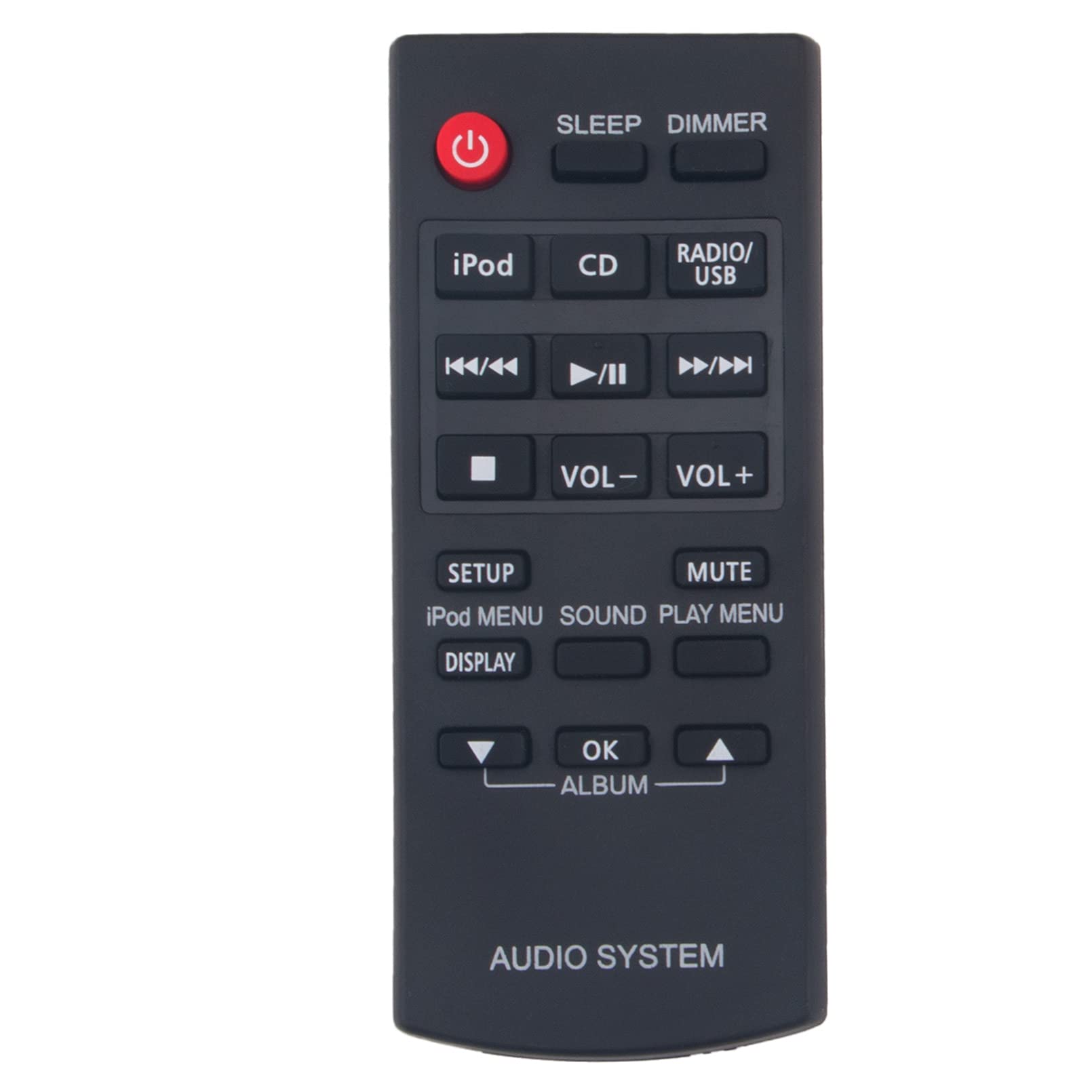 New N2QAYC000059 Replace Remote Control - VINABTY N2QAYC000059 Audio System Remote Control Replacement fit for Panasonic SCHC27DB SCHC27DBEBK SC-HC27DBEBK SC-HC27DB Remote Controller