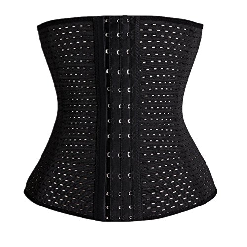 Reachme Summer Breathable Waist Cincher Trainer Body Tummy Control