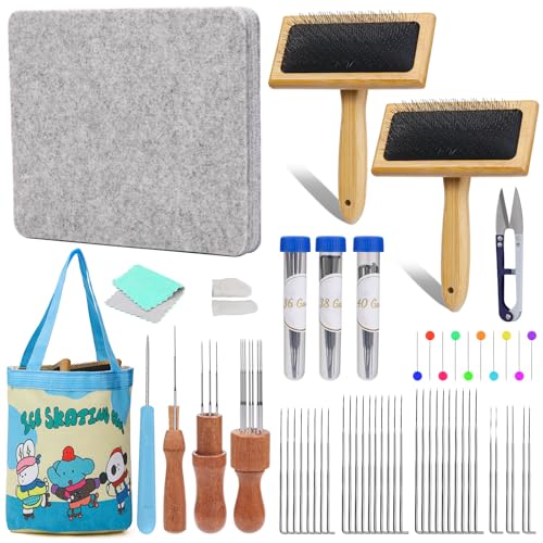 SOCNITC Needle Felting Kit Tools, 10