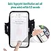Senbor Sports Armband, Sweatproof Running Exercise Gym Fitness Cellphone Sportband bag with [ Fingerprint Touch ][ Key Holder ][ Card Slot ] for iPhone 7 Plus 6 6s Plus Samsung Galaxy S8 S7 Edge