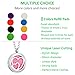 Heart Aromatherapy Perfume Diffuser Locket Pendant - Premium Grade Hypoallergenic Steel Essential Oil Nekclace - With Gift Box for Women, Girl, Wife, Teens Mother's Day Jewelry By Jenia