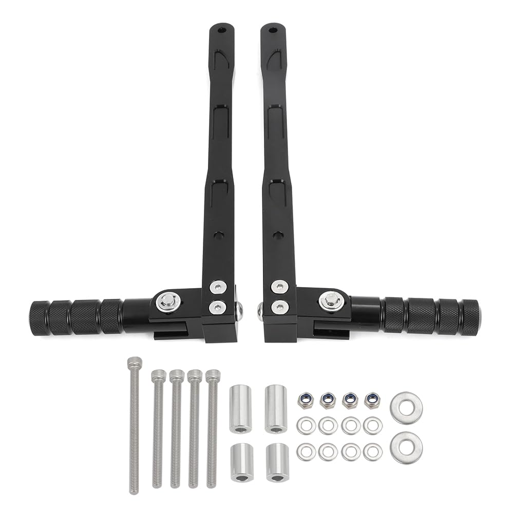 Photo 1 of WIKIBB For Honda Ruckus 50 Zoomer NPS50 03-24 Adjustable Highway Foot Pegs Rests Forward Bracket