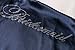 Women's Satin Kimono Robe for Bridesmaid and Bride Wedding Getting Ready Kimono with Rhinestones Dressing Gown, Navy M