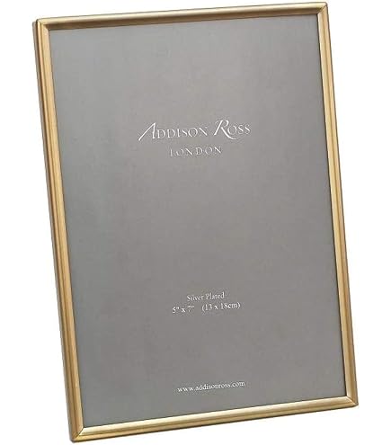 Addison Ross White Enamel And Gold Locket 5x7 Photo Frame | Liberty