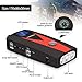 PUSHIDUN 1500 Car Jump Starter, 12V 800A 15000mAh Peak (Up to 5.0L Gas or 4.0L Diesel Engine) Portable Auto Booster,Dual USB Power Bank Battery, Smart Jumper Cables,Built-in LED Light & Compass